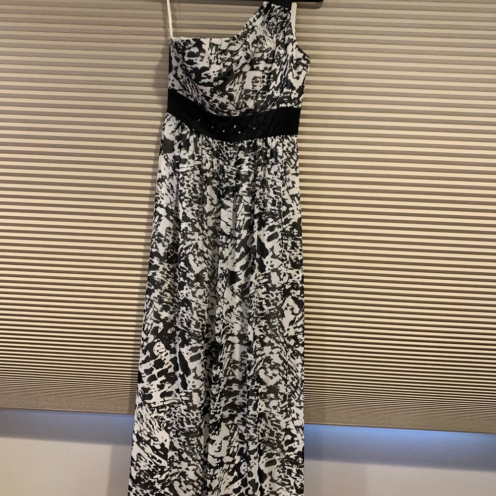 Max & Cleo beaded shoulder maxi